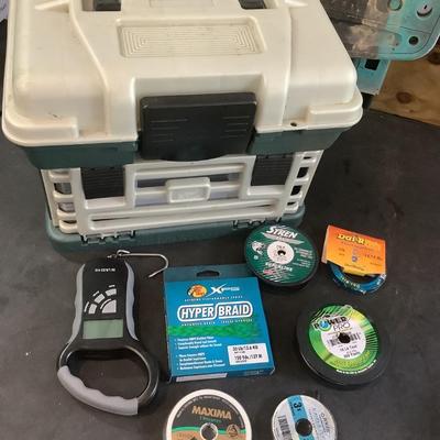 Plano white & green tacklebox