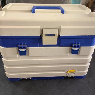 Plano blue & beige tacklebox