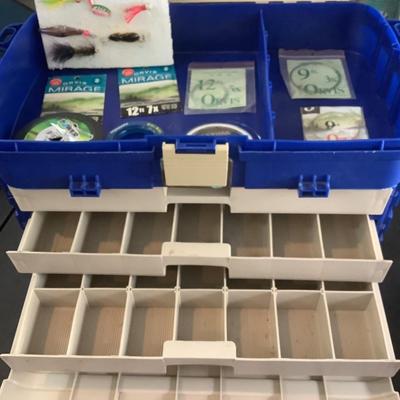 Plano blue & beige tacklebox