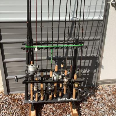 Shakespeare rod & Agenda rod, Abu Garcia reel