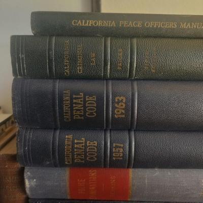 Vintage CHP Memorabilia books,