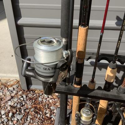 Shamano rod- Southern Bend Rod, Sea Stricker Reel