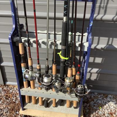 Bass Pro Rod & Five O Reel- Bass Pro Rod & Symetre reel