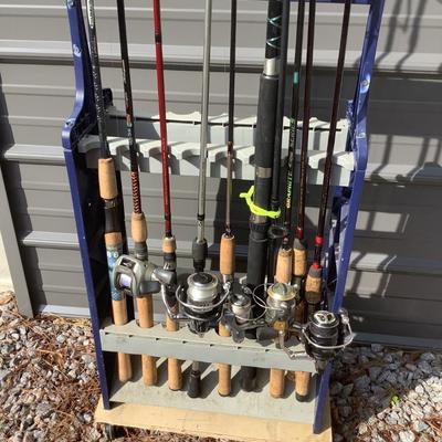 Bass Pro Rod & Five O Reel- Bass Pro Rod & Symetre reel