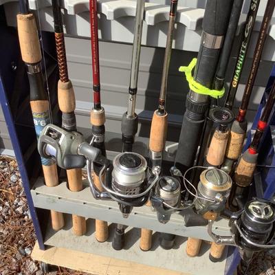 Shakespeare Ugly Stick rod & Pflueger reel - Cabela's Tourney Trail Rod