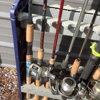 Shakespeare Ugly Stick rod & Pflueger reel - Cabela's Tourney Trail Rod