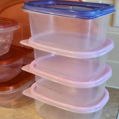 Plastic Storage Bowls, Serving Bowls, Utensils, and other Kitchen Items