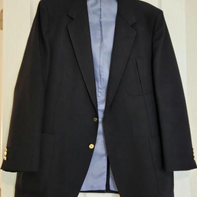 Men's Suit Jackets, (1) Suit, Ties, Button Down Shirts, and Pants