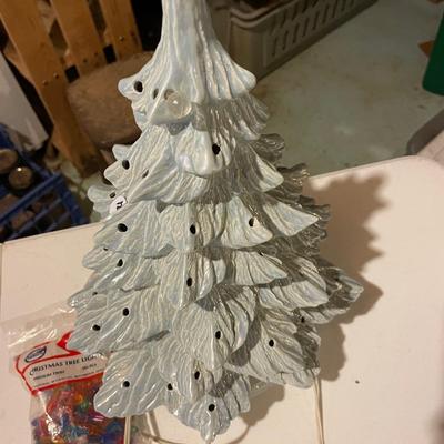 Vintage Ceramic Christmas Tree