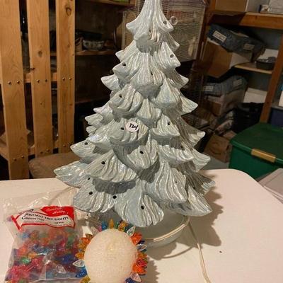 Vintage Ceramic Christmas Tree