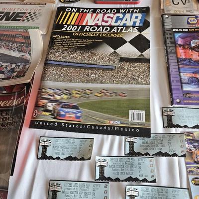 NASCAR Paper Memorabilia