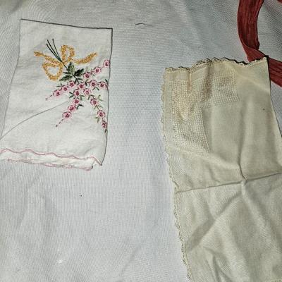 Collection of Vintage Scarves and Handkerchiefs