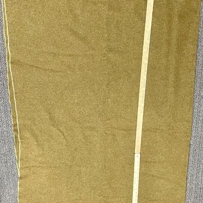 Army Green Wool Blanket #2