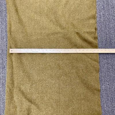 Army Green Wool Blanket #1
