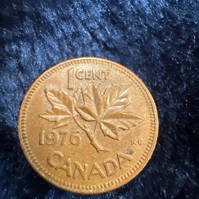 1976 Canadian Penny