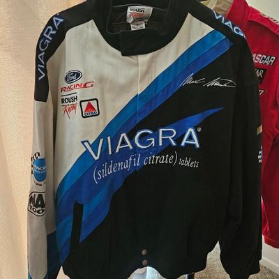 Lot of 3 Men's Racing Jackets Size L and XL