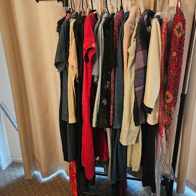 Mix of Vintage and Newer Dresses,