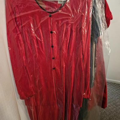 Mix of Vintage and Newer Dresses,