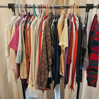 Lot Of Mostly Vintage Blouses and Blazers Size XS/S