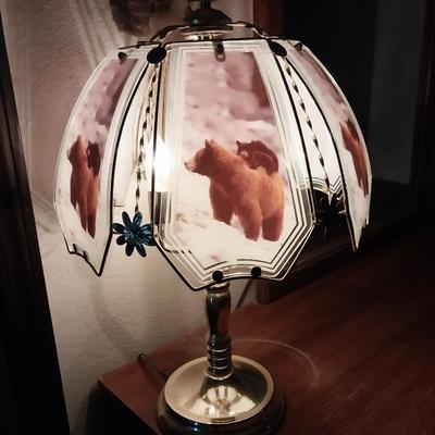 TOUCH LAMP WITH BEARS