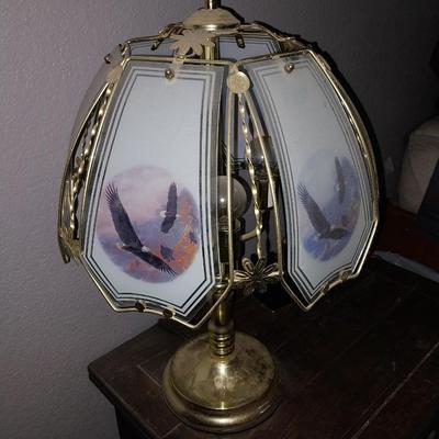 TOUCH LAMP WITH EAGLE
