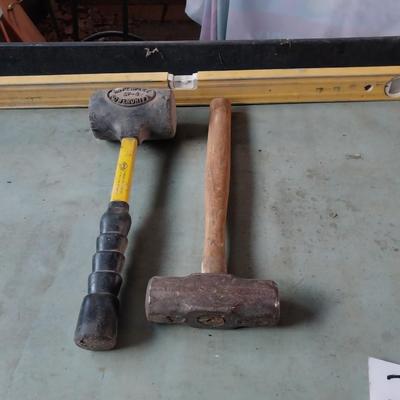 MALLOT AND SLEDGE HAMMER