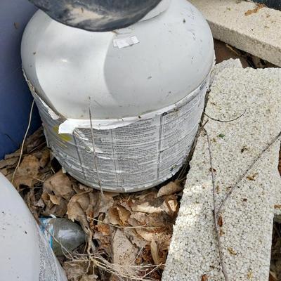 TWO PROPANE TANKS