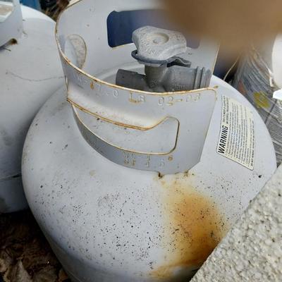 TWO PROPANE TANKS