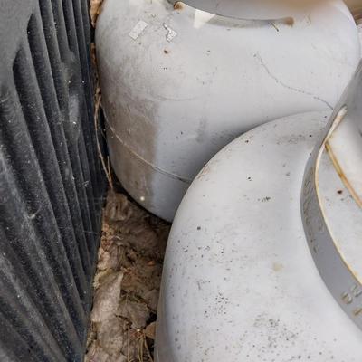 TWO PROPANE TANKS