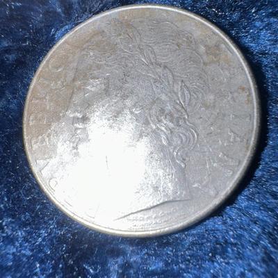 1973 Republic of Italy stainless Steel Lira - International Coin
