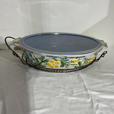 Temp-Tations Butterfly Garden Pattern Casserole Dishes & More (G-MG)