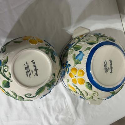 Temp-Tations Butterfly Garden Pattern Casserole Dishes & More (G-MG)