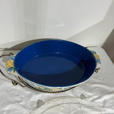 Temp-Tations Butterfly Garden Pattern Casserole Dishes & More (G-MG)