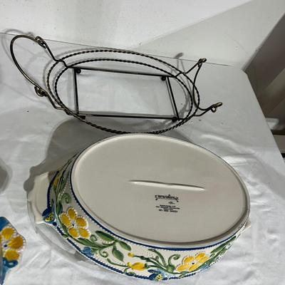 Temp-Tations Butterfly Garden Pattern Casserole Dishes & More (G-MG)