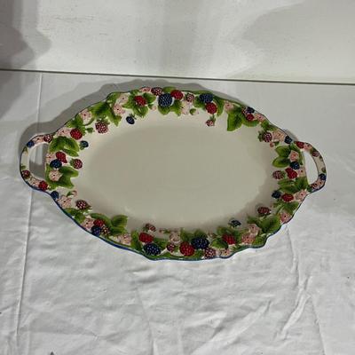 Figural Fruit Pattern Temp-Tations Tureen & More (G-MG)