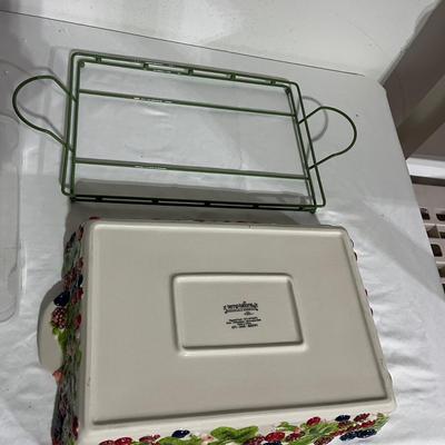 Figural Fruit Pattern Temp-Tations Tureen & More (G-MG)