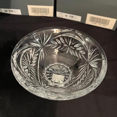 Tracy & Rosalee Waterford Crystal Bowls Inc. New In Box (K-RG)