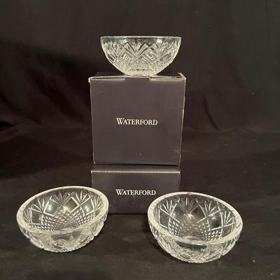 Tracy & Rosalee Waterford Crystal Bowls Inc. New In Box (K-RG)