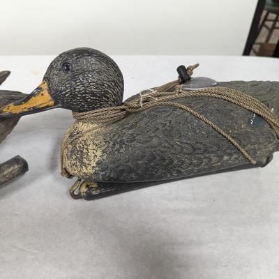 Pair Of Vintage Duck Decoys
