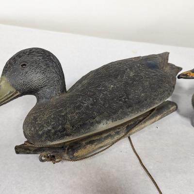 Pair Of Vintage Duck Decoys