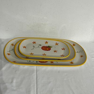 Fall Themed Collection of Temp-Tations Ceramic Dishes (G-MG)