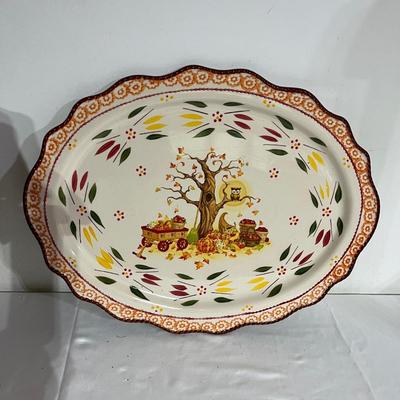 Fall Themed Collection of Temp-Tations Ceramic Dishes (G-MG)