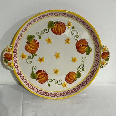 Fall Themed Collection of Temp-Tations Ceramic Dishes (G-MG)