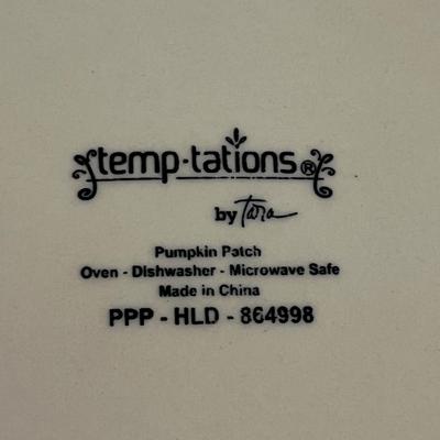 Fall Themed Collection of Temp-Tations Ceramic Dishes (G-MG)