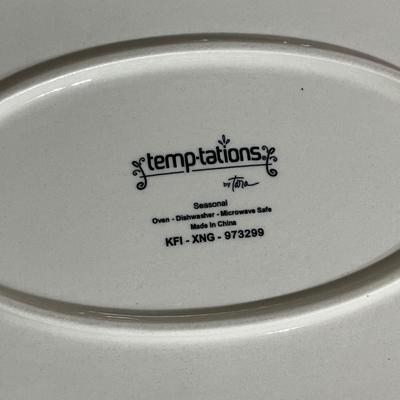 Fall Themed Collection of Temp-Tations Ceramic Dishes (G-MG)