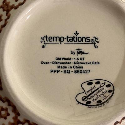Fall Themed Collection of Temp-Tations Ceramic Dishes (G-MG)