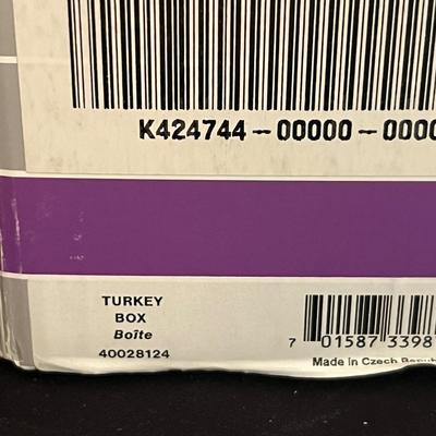Turkey, Cornucopia, Pumpkin & More Waterford Fall Themed Crystal (LR-RG)