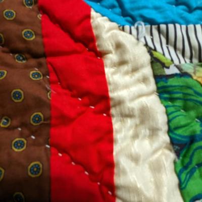 Hand Crafted Quilt Approx 70" x 80"