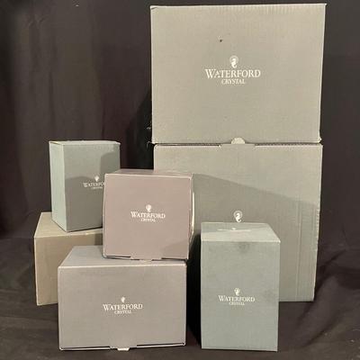 Lismore Waterford Crystal Bowls & Vase Plus More, New In Box (LR-RG)
