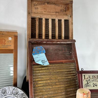 Antique and collectibles Washboards